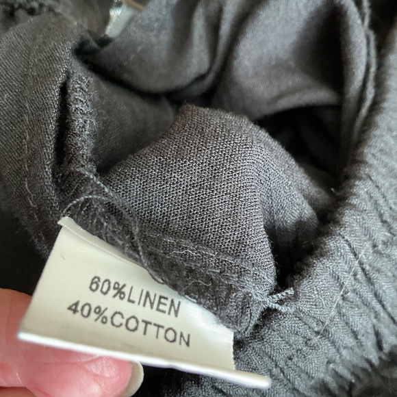 Linen x cotton pants Nwot - Picture 4 of 4